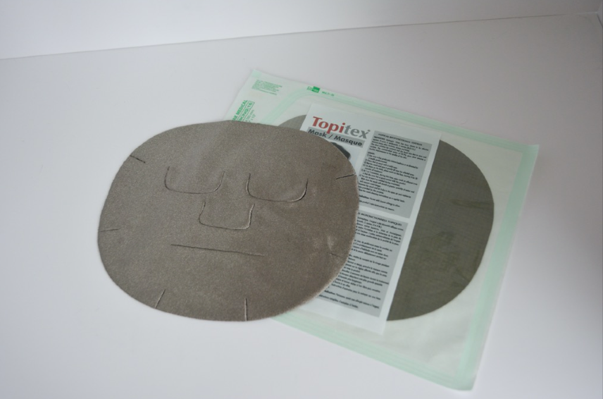 TOPITEX silver face mask - antimicrobial
