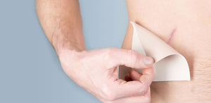 GELSKIN™ forme ancre pour seins - Gel en feuille atténuant les effets de la cicatrisation (paire)